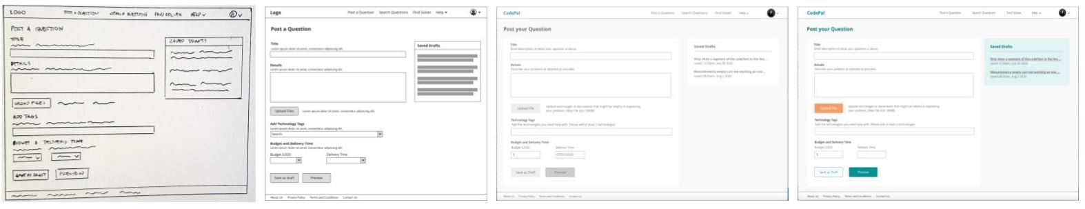 post-question-wireframes